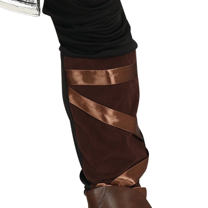 Costume da vichingo uomo marrone