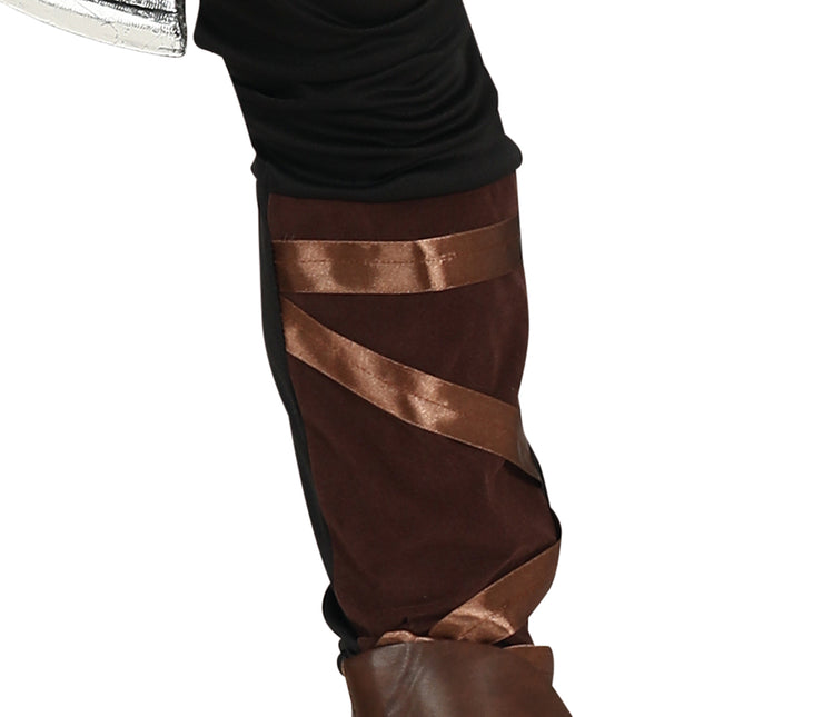 Costume da vichingo uomo marrone