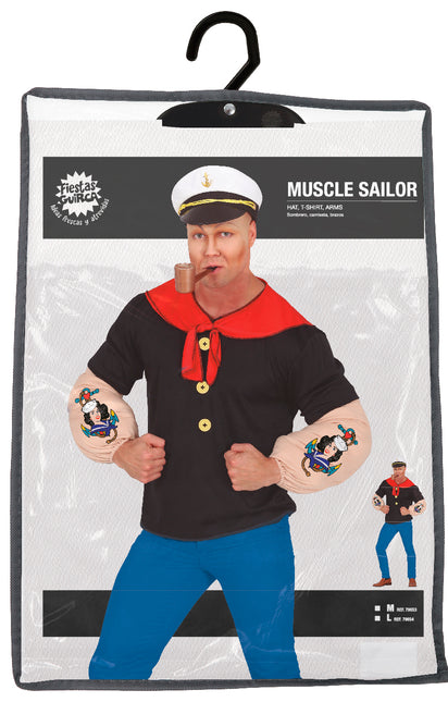 Costume da marinaio uomo