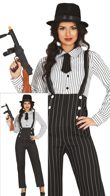 Costume da gangster donna