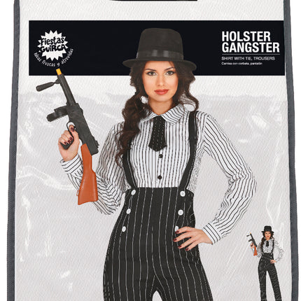 Costume da gangster donna