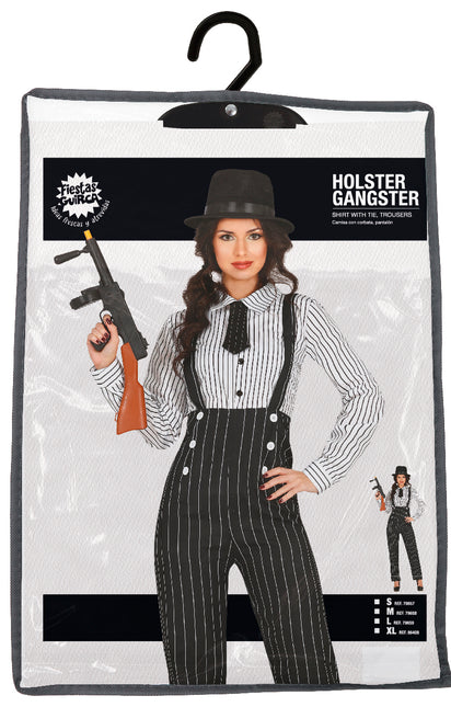 Costume da gangster donna