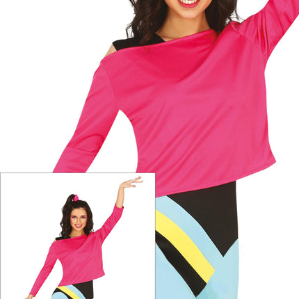 Costume da atleta donna rosa
