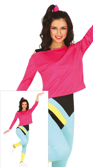 Costume da atleta donna rosa