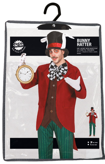 Costume da coniglio sempre in tempo Uomo