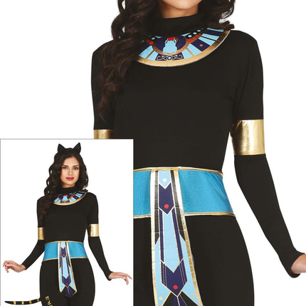 Costume da gatto da donna Egitto M