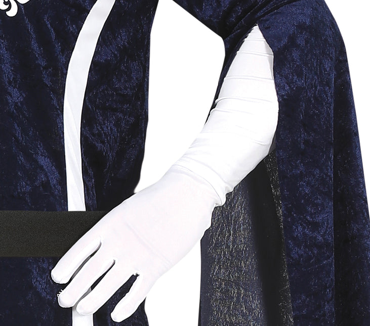 Costume da moschettiere uomo blu