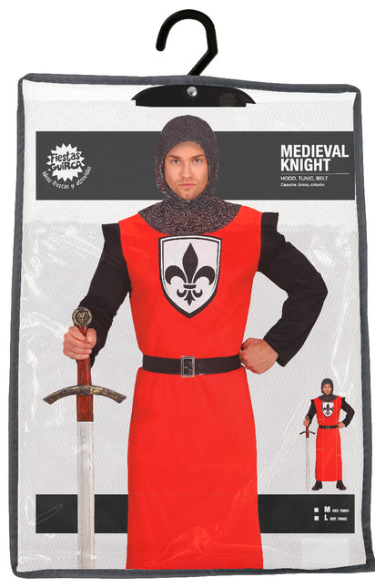 Costume da cavaliere uomo Medioevo
