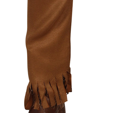 Costume da cowboy uomo marrone