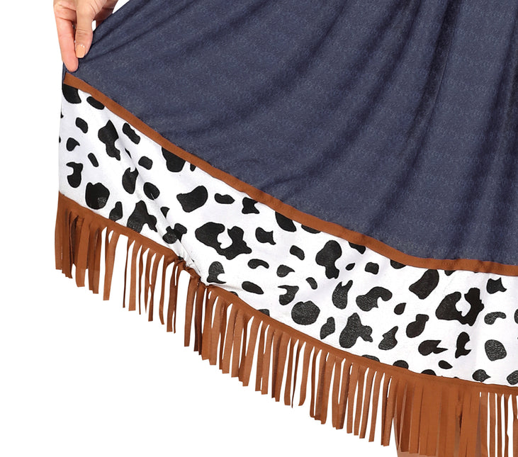 Costume da cowgirl donna 2 pezzi