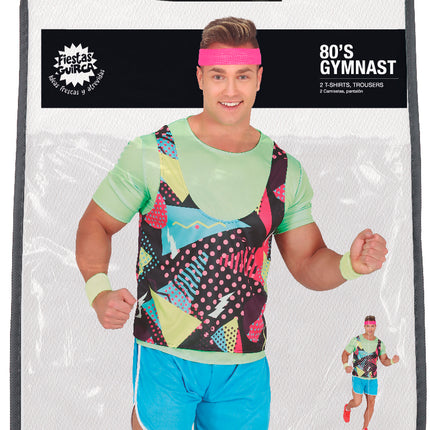 Costume da atleta uomo colorato