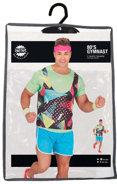 Costume da atleta uomo colorato