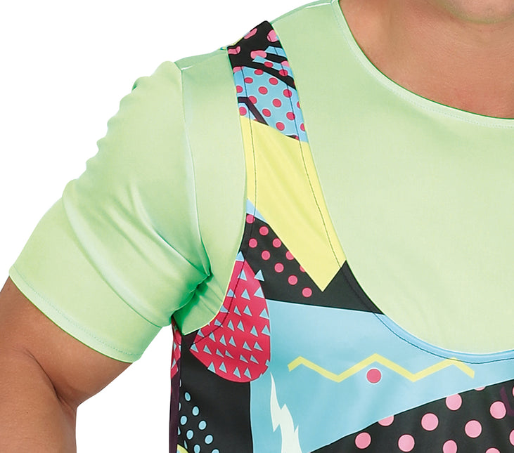 Costume da atleta uomo colorato