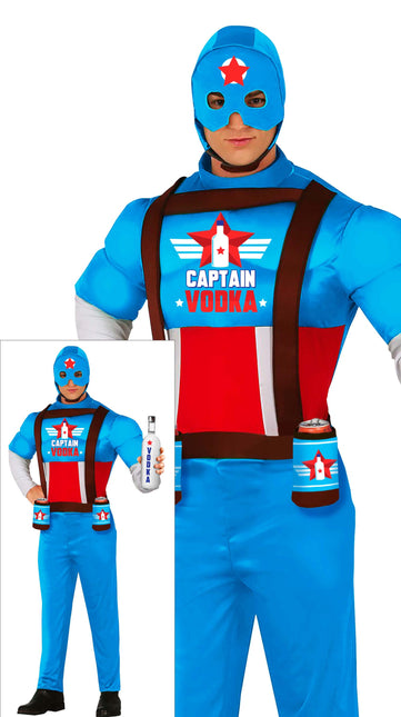 Costume da Capitano Vodka Uomo