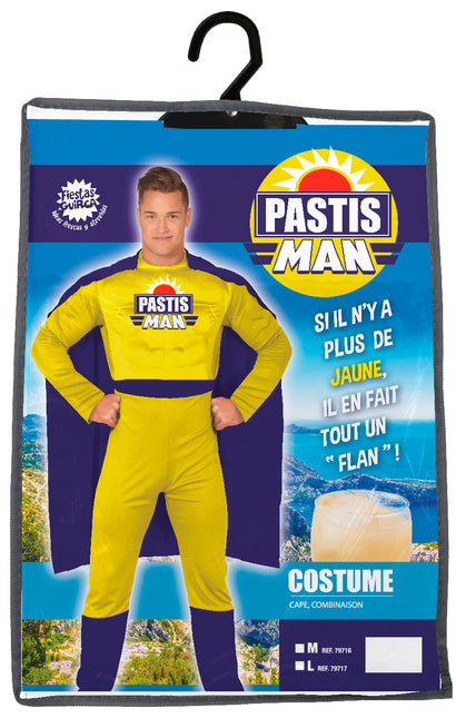 Costume da Pastis Man Uomo