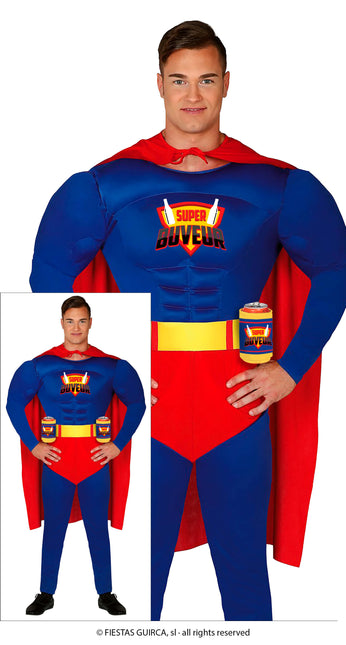 Costume da Super Buveur Uomo