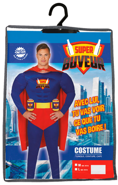 Costume da Super Buveur Uomo