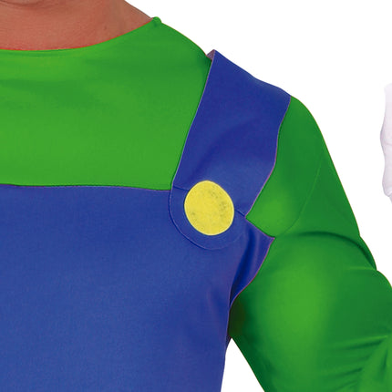Costume Super Mario da uomo Luigi