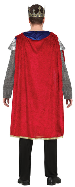 Costume da Re Uomo Blu