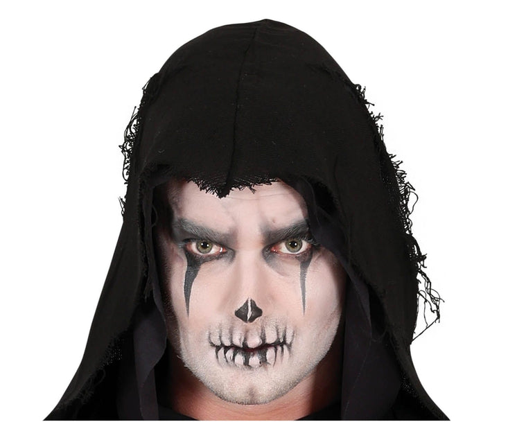 Costume da Killer Halloween Uomo Nero L