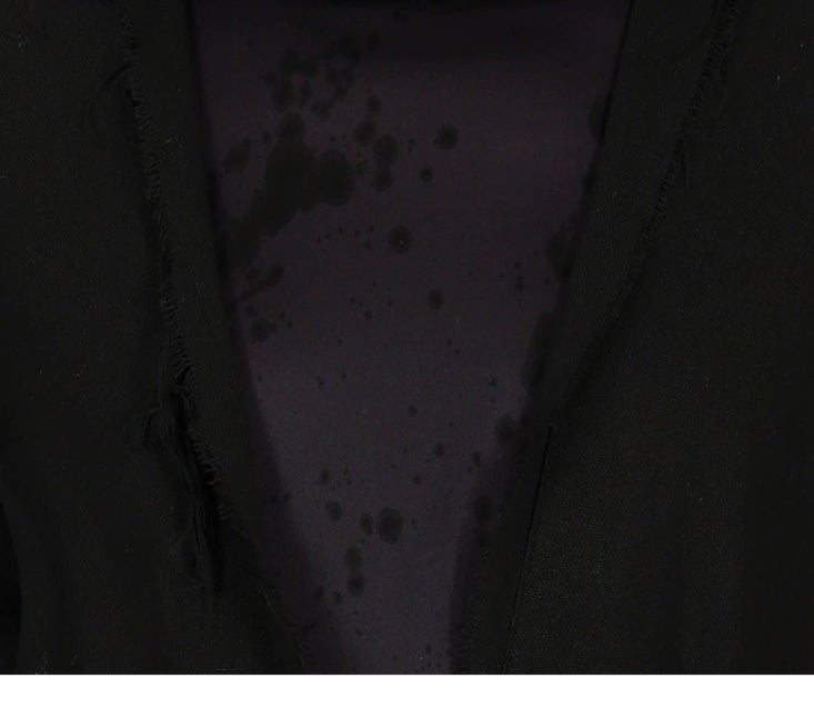 Costume da Killer Halloween Uomo Nero L