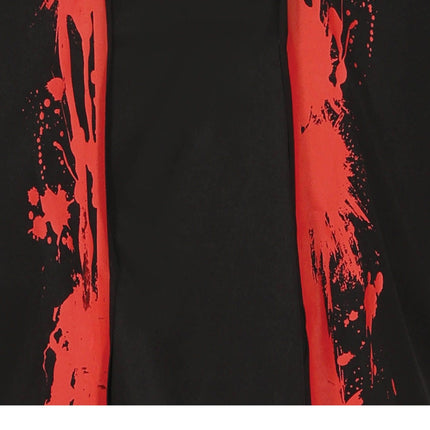 Costume Satana Halloween Uomo Rosso L