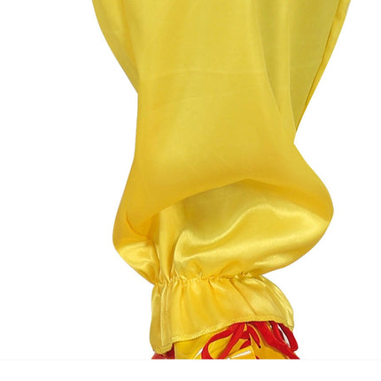 Costume Clown Halloween Uomo Giallo L