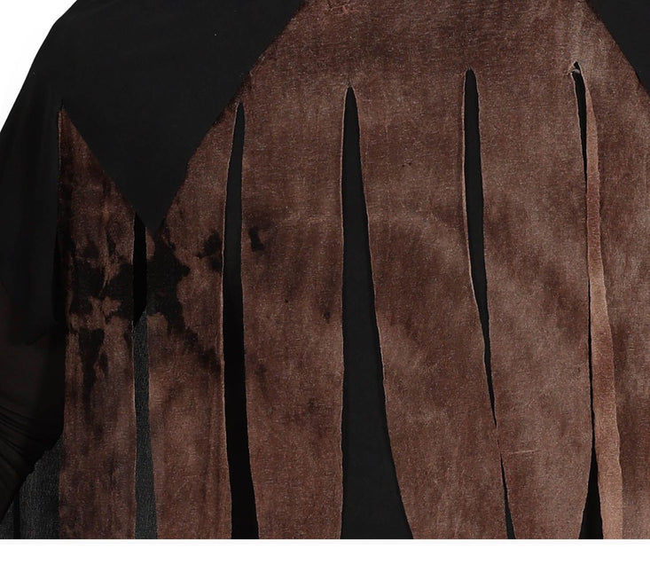 Costume da Killer Halloween Uomo Nero L