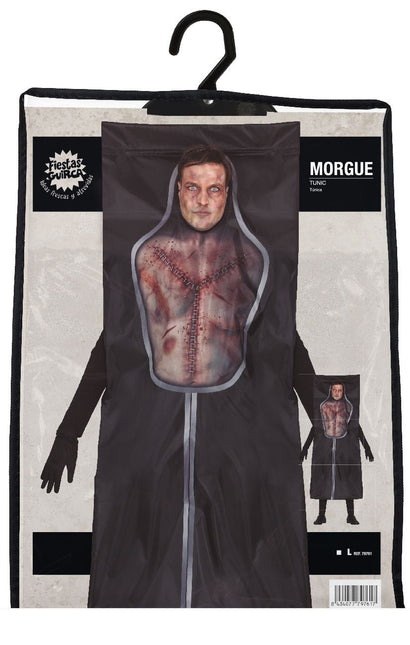 Borsa da cadavere Costume di Halloween nero L