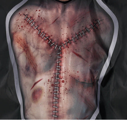 Borsa da cadavere Costume di Halloween nero L