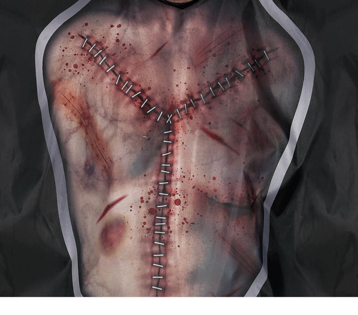 Borsa da cadavere Costume di Halloween nero L