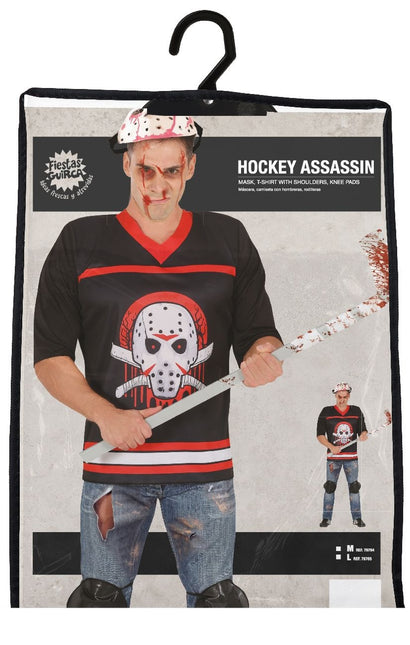 Giocatore di hockey Costume Halloween Uomo