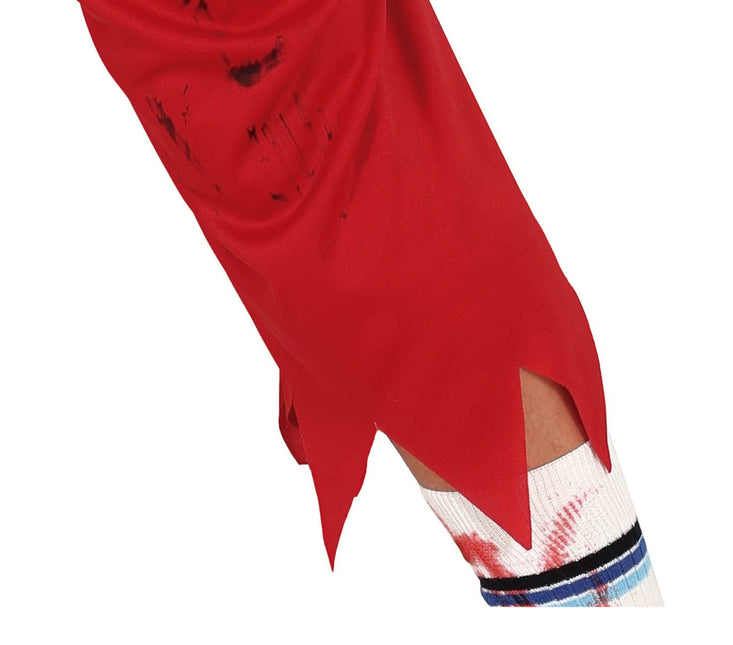 Costume di Halloween da zombie rugbista uomo
