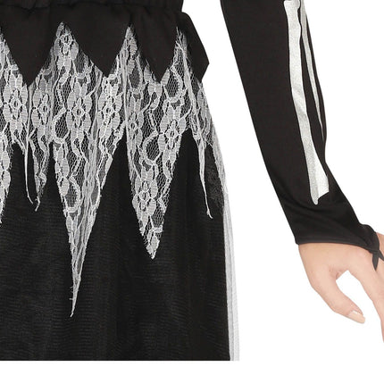 Costume di Halloween da scheletro per donna