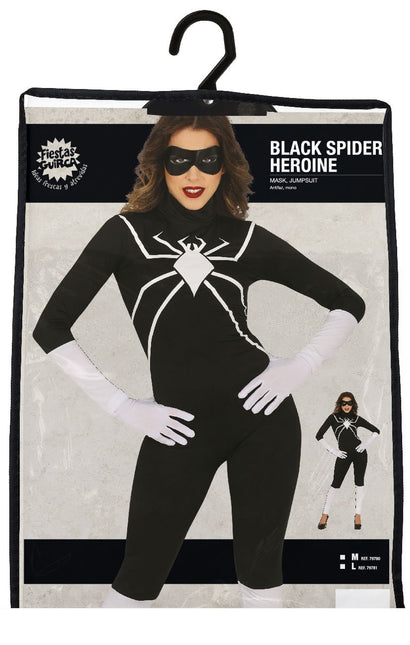 Tuta per il costume di Halloween da ragnatela