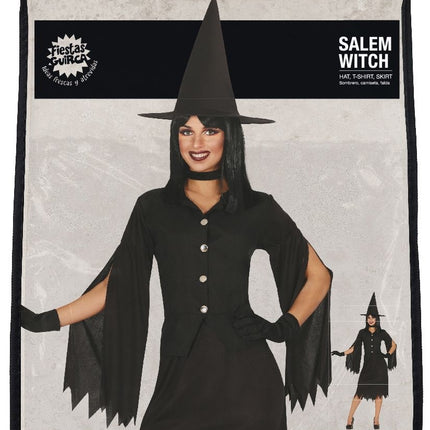 Abito da strega donna nero