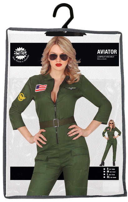 Costume da pilota donna Top Gun