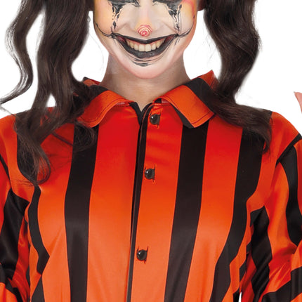 Tuta Halloween Donna Arlecchino Prigioniero