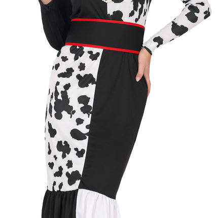 Costume di Halloween Crudelia De Vill