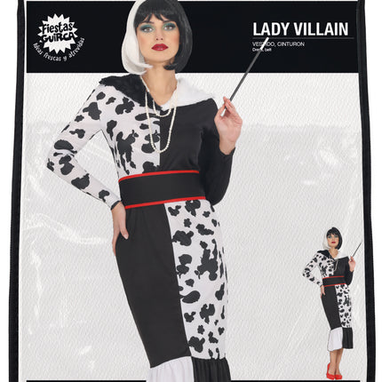 Costume di Halloween Crudelia De Vill