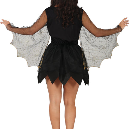 Vestito Halloween Donna Ragnatele e Ragno