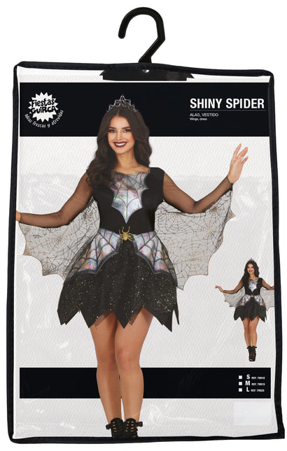 Vestito Halloween Donna Ragnatele e Ragno
