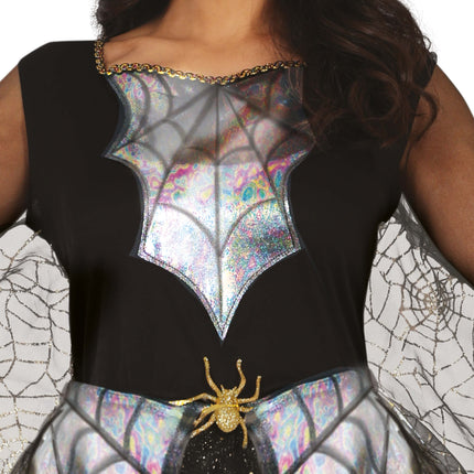 Vestito Halloween Donna Ragnatele e Ragno