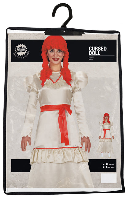 Vestito di Halloween Donna Bambola Maledetta