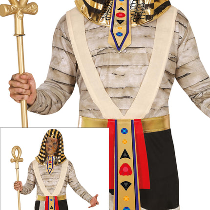 Costume di Halloween da mummia per uomo