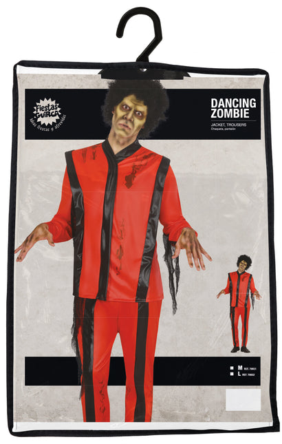 Costume Halloween Uomo Zombie Danzante