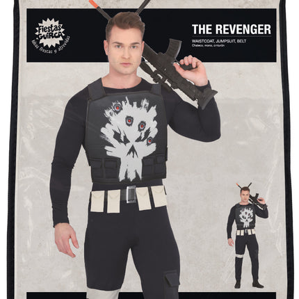 Costume di Halloween da vendicatore per uomo
