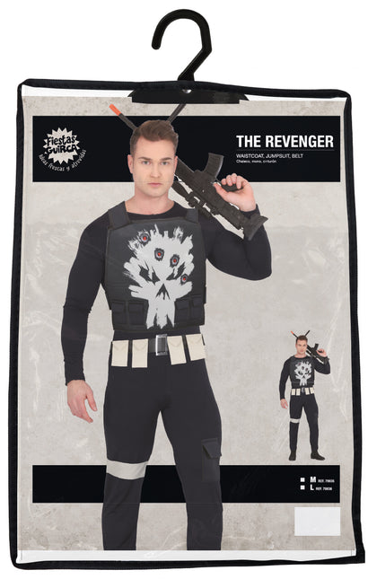 Costume di Halloween da vendicatore per uomo
