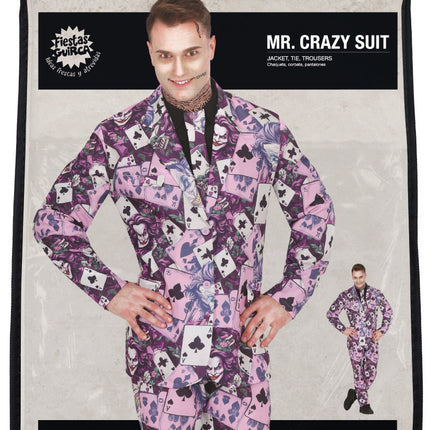Costume di Halloween da uomo Mr. Crazy