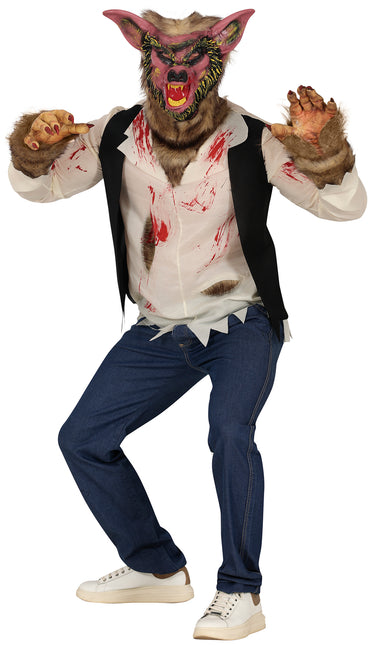 Costume Halloween Uomo Lupo Mannaro